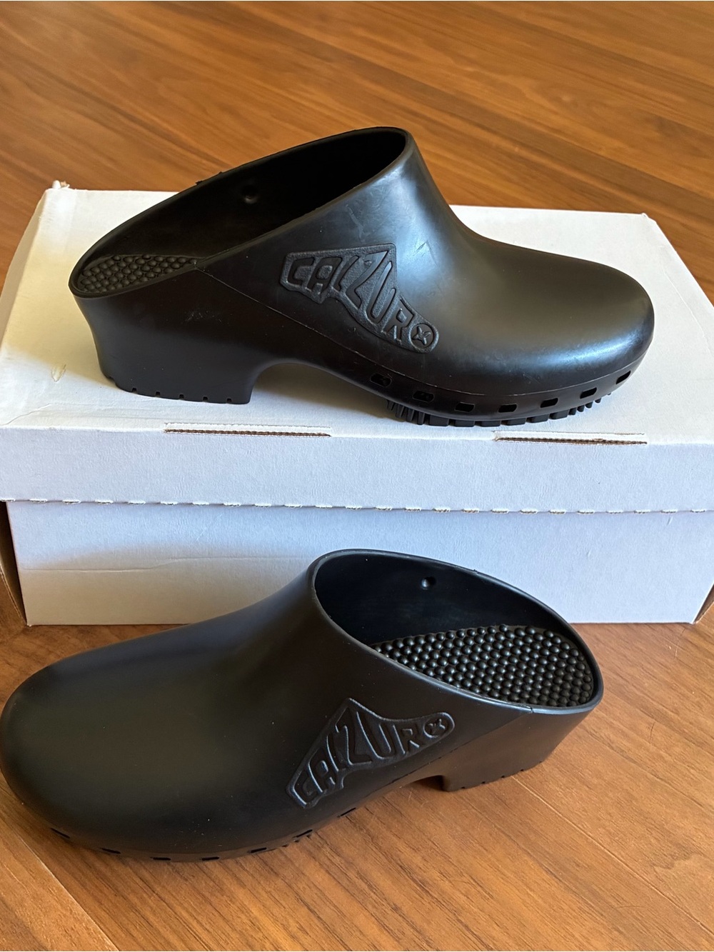 Women's Black Slip-On Clog